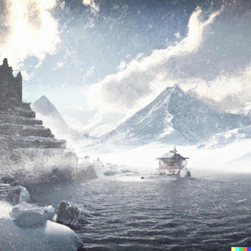 The Shrine of Destiny is found in the snowy mountains