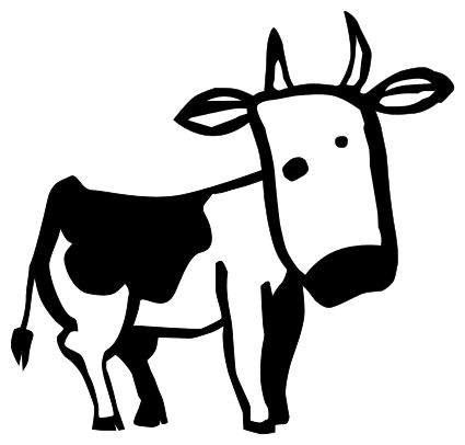 Larry the cow
mascot