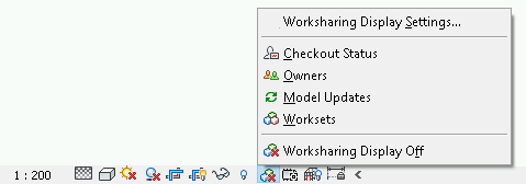 Revit worksharing display mode
options