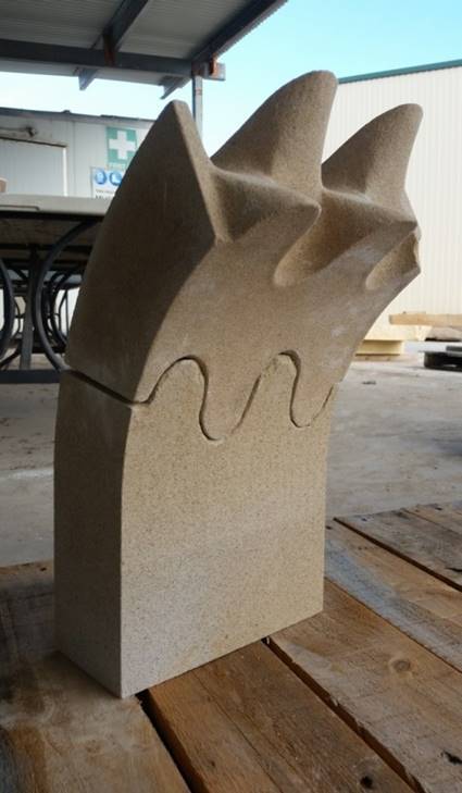 Sandstone cantilever