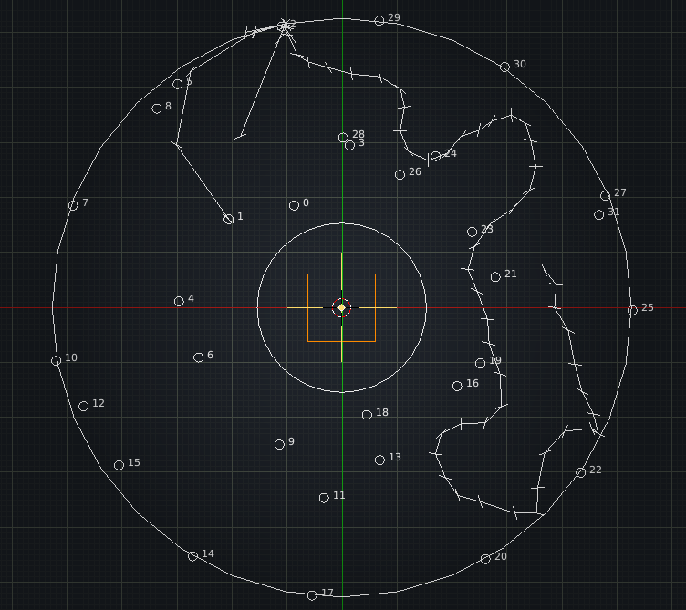 Swarm boid simulation in Blender