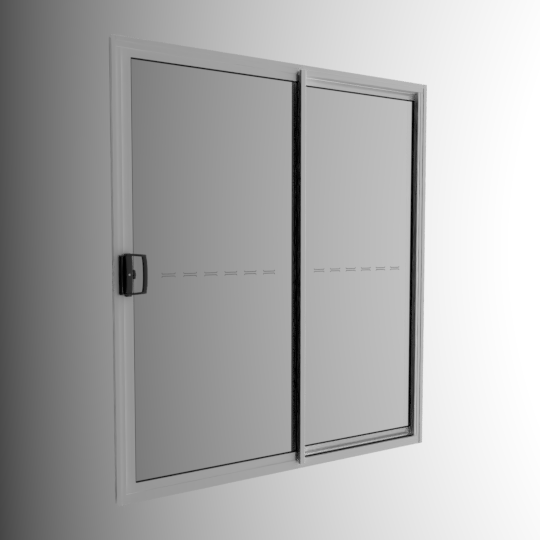 Preview of the 2 panel sliding door